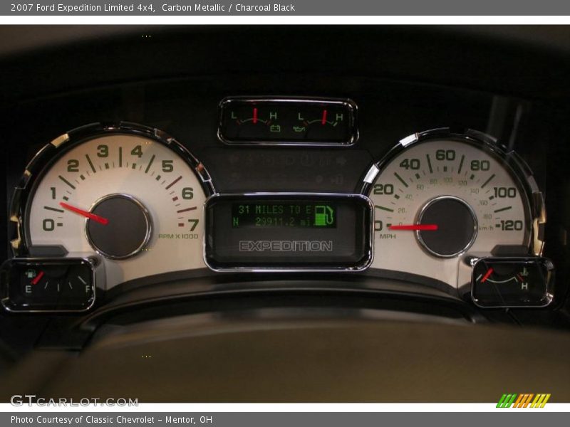 Carbon Metallic / Charcoal Black 2007 Ford Expedition Limited 4x4