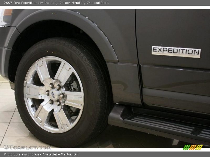 Carbon Metallic / Charcoal Black 2007 Ford Expedition Limited 4x4