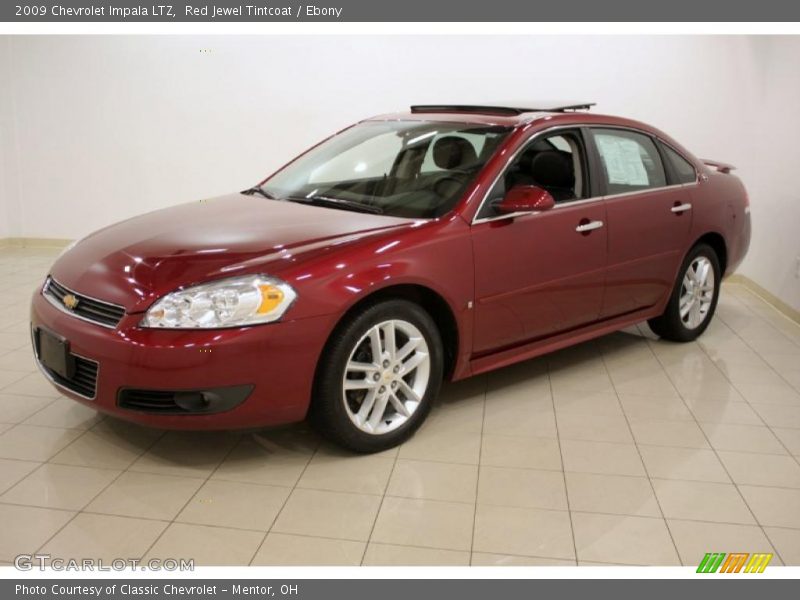 Red Jewel Tintcoat / Ebony 2009 Chevrolet Impala LTZ