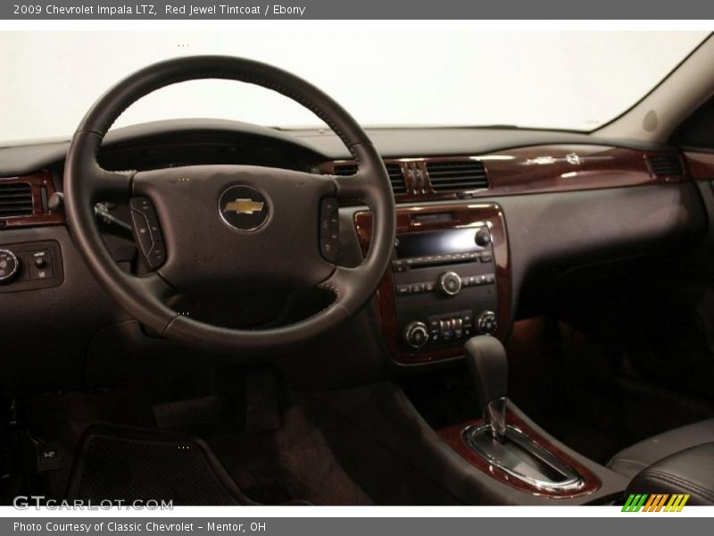 Red Jewel Tintcoat / Ebony 2009 Chevrolet Impala LTZ