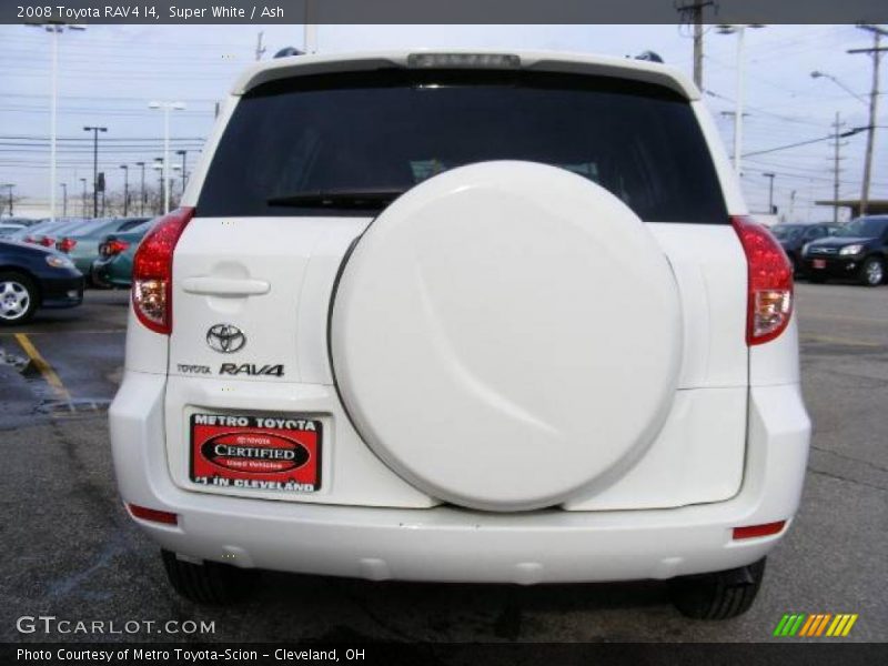 Super White / Ash 2008 Toyota RAV4 I4
