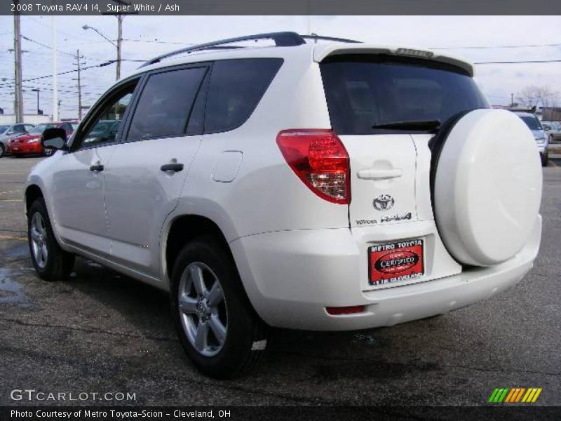 Super White / Ash 2008 Toyota RAV4 I4