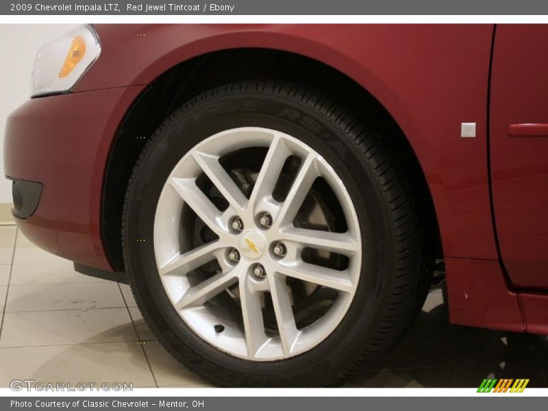 Red Jewel Tintcoat / Ebony 2009 Chevrolet Impala LTZ
