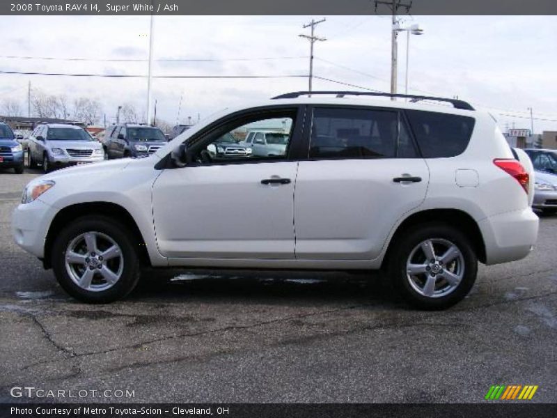 Super White / Ash 2008 Toyota RAV4 I4