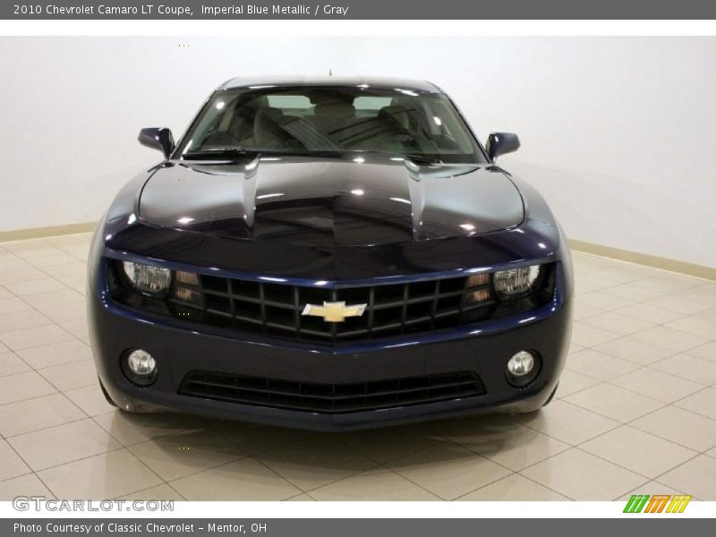 Imperial Blue Metallic / Gray 2010 Chevrolet Camaro LT Coupe