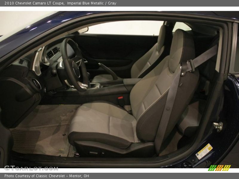Imperial Blue Metallic / Gray 2010 Chevrolet Camaro LT Coupe