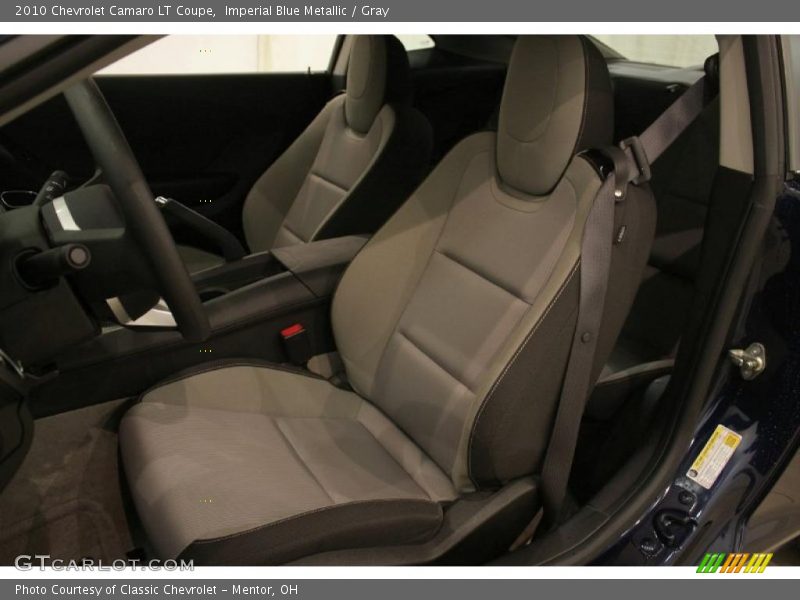 Imperial Blue Metallic / Gray 2010 Chevrolet Camaro LT Coupe
