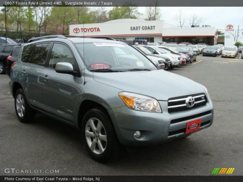 Everglade Metallic / Taupe 2007 Toyota RAV4 Limited 4WD