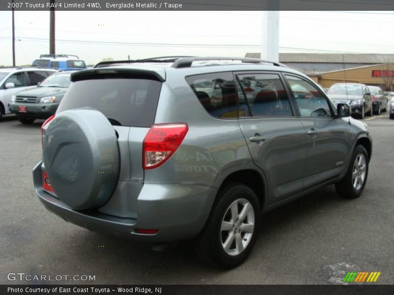 Everglade Metallic / Taupe 2007 Toyota RAV4 Limited 4WD