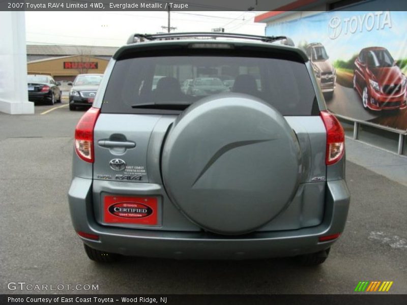 Everglade Metallic / Taupe 2007 Toyota RAV4 Limited 4WD