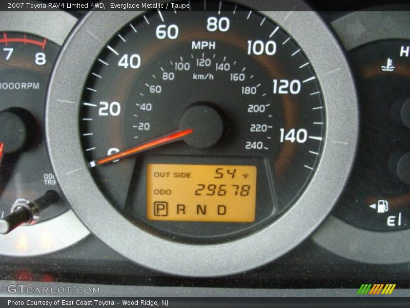 Everglade Metallic / Taupe 2007 Toyota RAV4 Limited 4WD