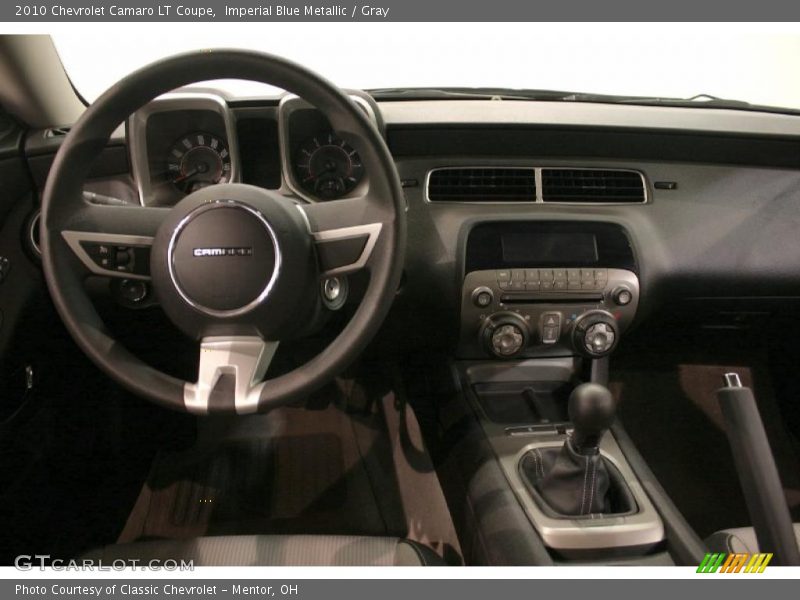 Imperial Blue Metallic / Gray 2010 Chevrolet Camaro LT Coupe
