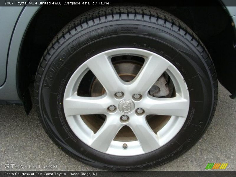 Everglade Metallic / Taupe 2007 Toyota RAV4 Limited 4WD