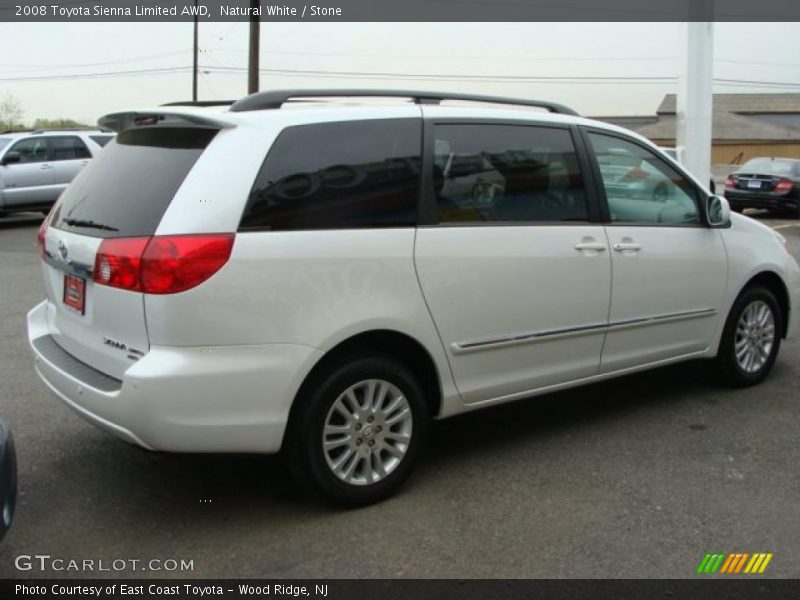 Natural White / Stone 2008 Toyota Sienna Limited AWD