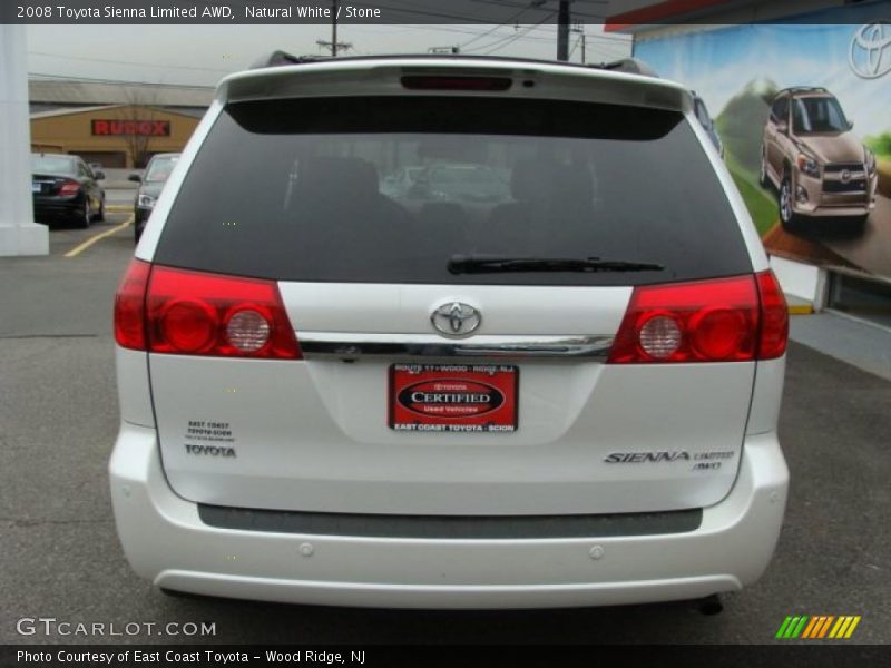 Natural White / Stone 2008 Toyota Sienna Limited AWD