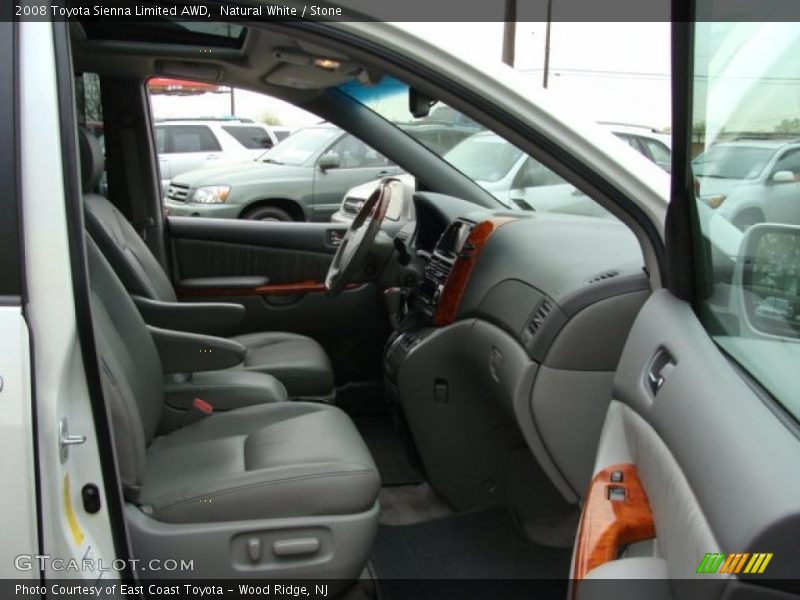 Natural White / Stone 2008 Toyota Sienna Limited AWD