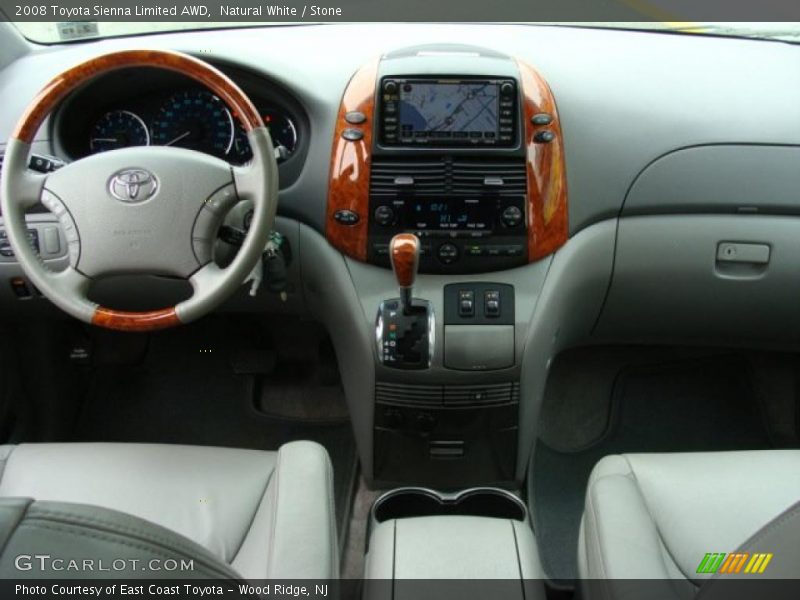 Natural White / Stone 2008 Toyota Sienna Limited AWD