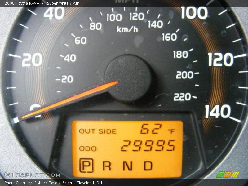Super White / Ash 2008 Toyota RAV4 I4