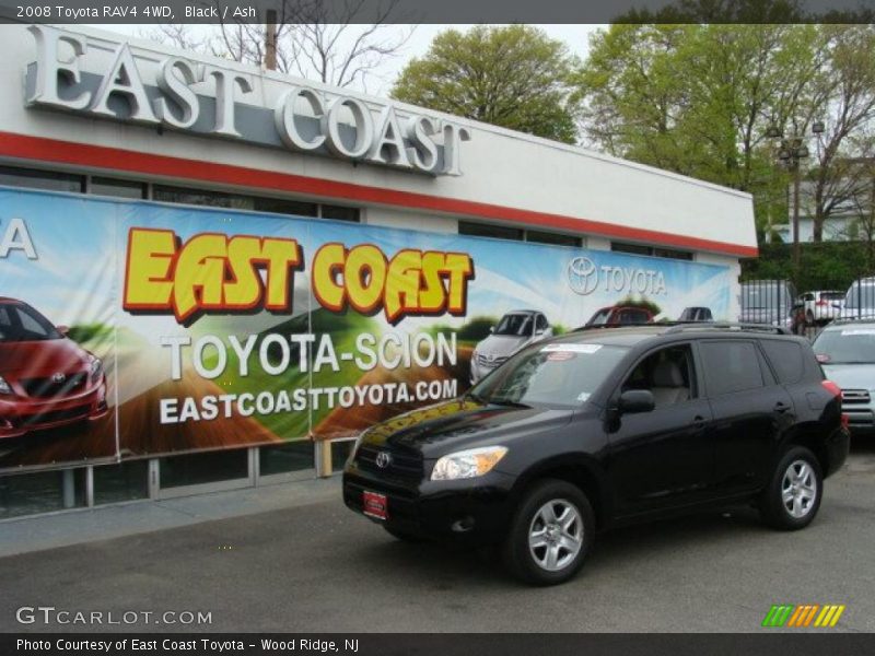 Black / Ash 2008 Toyota RAV4 4WD