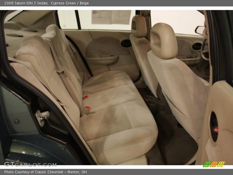 Cypress Green / Beige 2006 Saturn ION 3 Sedan