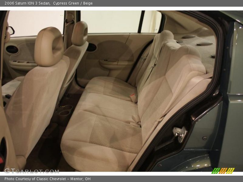 Cypress Green / Beige 2006 Saturn ION 3 Sedan