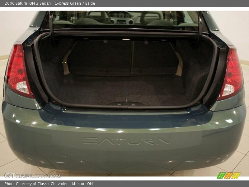 Cypress Green / Beige 2006 Saturn ION 3 Sedan