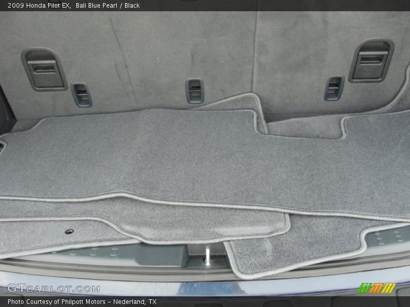 Bali Blue Pearl / Black 2009 Honda Pilot EX