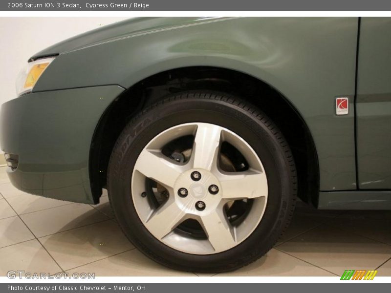 Cypress Green / Beige 2006 Saturn ION 3 Sedan