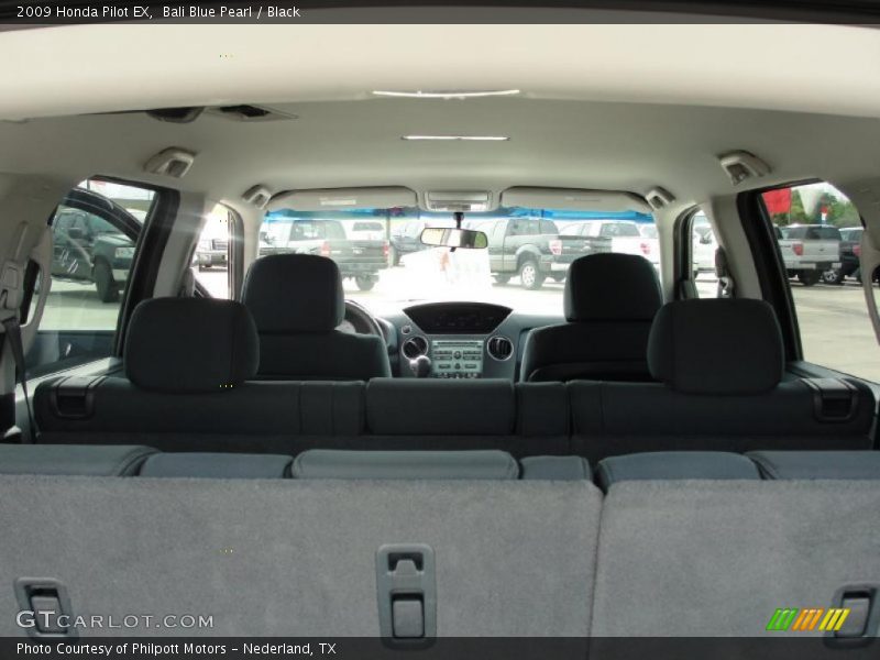 Bali Blue Pearl / Black 2009 Honda Pilot EX