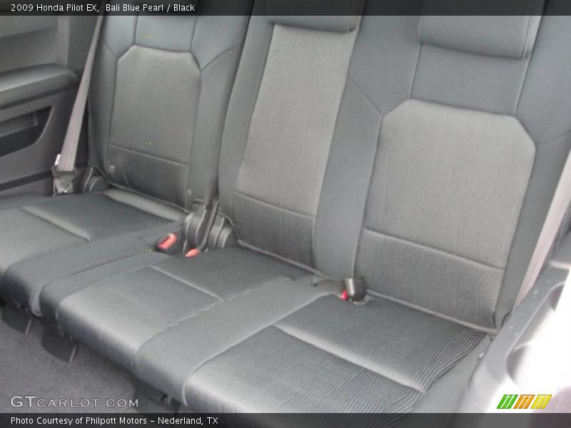 Bali Blue Pearl / Black 2009 Honda Pilot EX