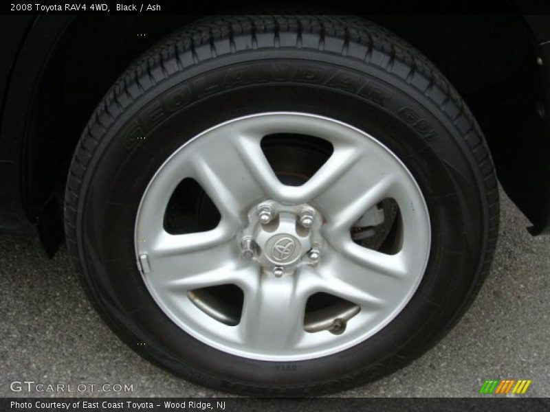 Black / Ash 2008 Toyota RAV4 4WD