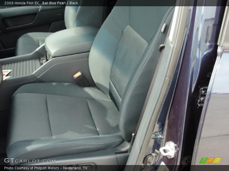 Bali Blue Pearl / Black 2009 Honda Pilot EX