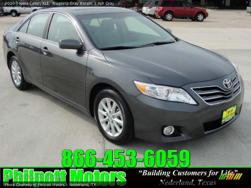 Magnetic Gray Metallic / Ash Gray 2010 Toyota Camry XLE