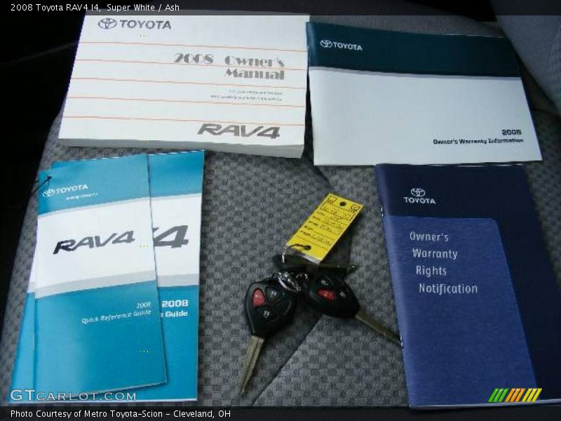 Super White / Ash 2008 Toyota RAV4 I4