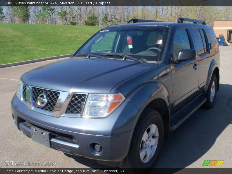 Silverton Blue Pearl / Graphite 2005 Nissan Pathfinder SE 4x4