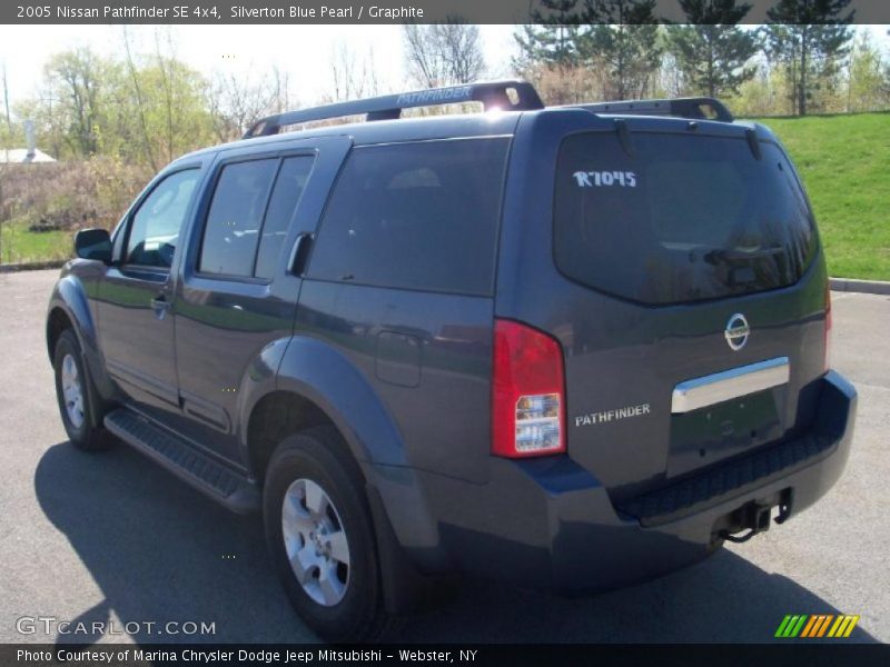 Silverton Blue Pearl / Graphite 2005 Nissan Pathfinder SE 4x4