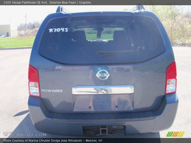 Silverton Blue Pearl / Graphite 2005 Nissan Pathfinder SE 4x4