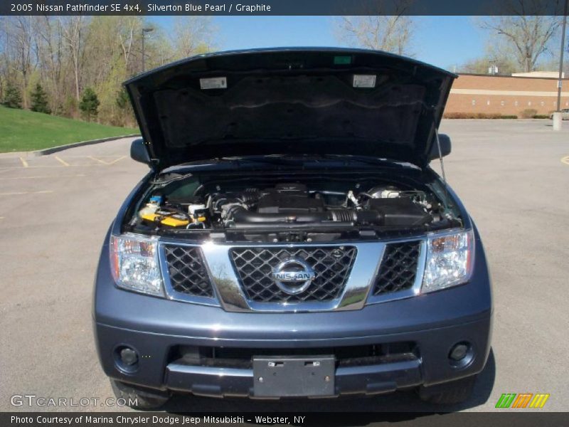 Silverton Blue Pearl / Graphite 2005 Nissan Pathfinder SE 4x4