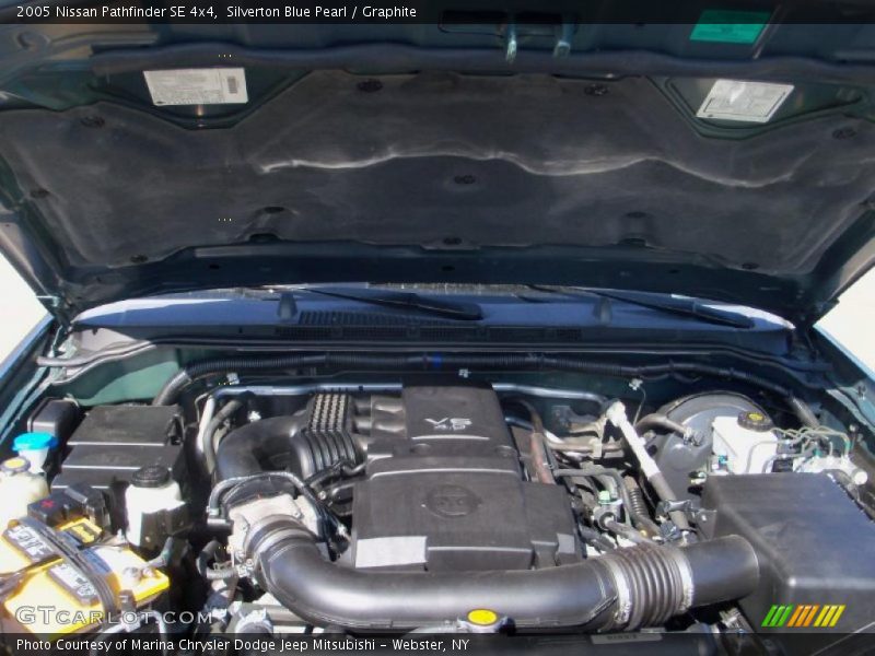 Silverton Blue Pearl / Graphite 2005 Nissan Pathfinder SE 4x4