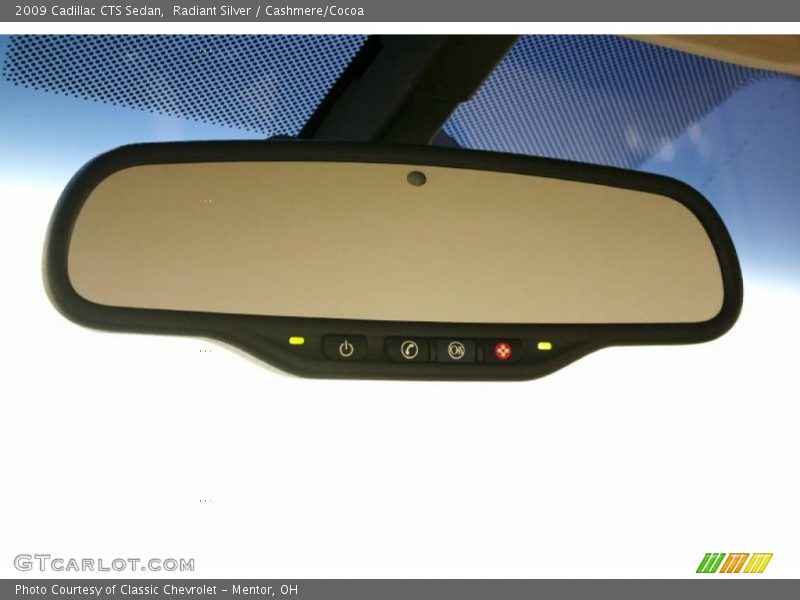 Radiant Silver / Cashmere/Cocoa 2009 Cadillac CTS Sedan