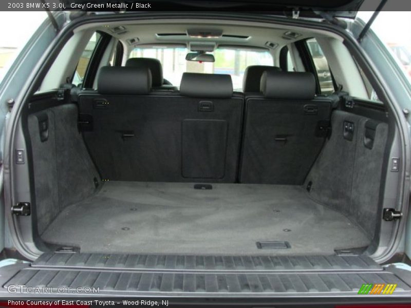 Grey Green Metallic / Black 2003 BMW X5 3.0i