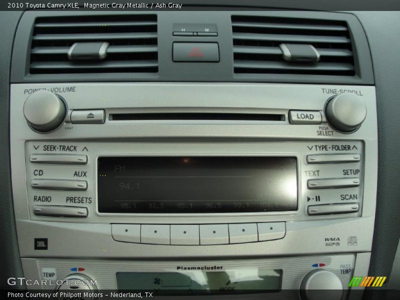 Magnetic Gray Metallic / Ash Gray 2010 Toyota Camry XLE