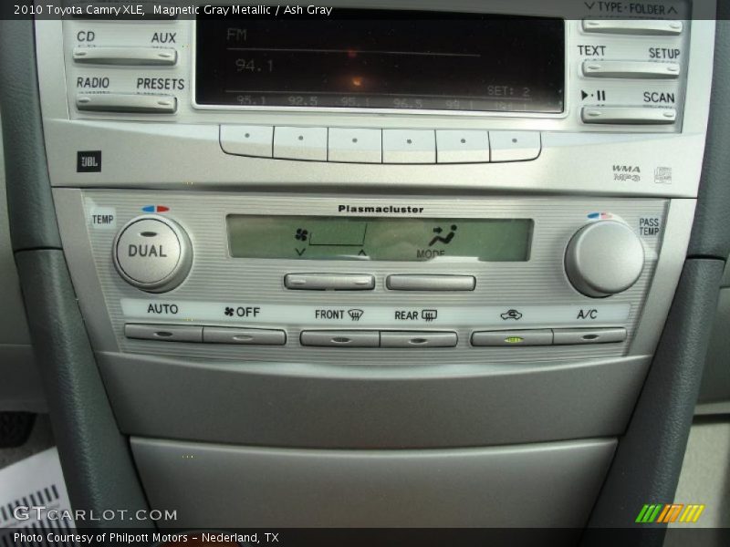Magnetic Gray Metallic / Ash Gray 2010 Toyota Camry XLE