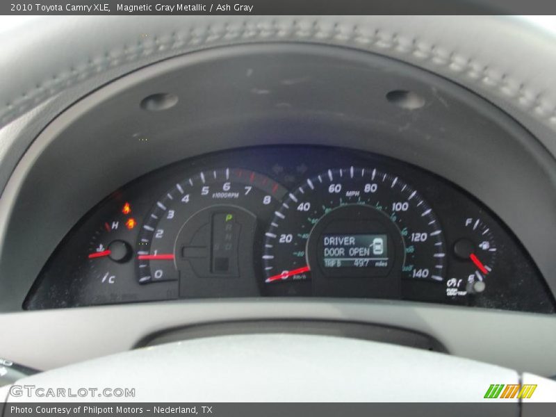 Magnetic Gray Metallic / Ash Gray 2010 Toyota Camry XLE