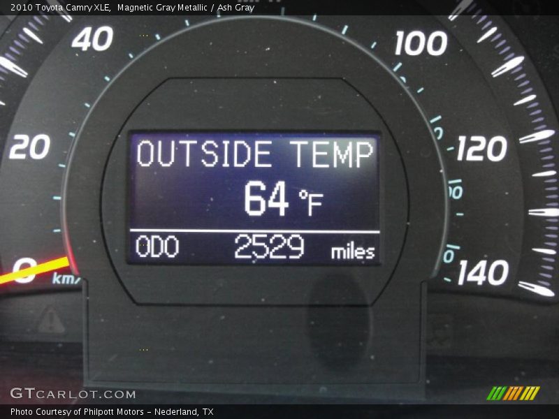 Magnetic Gray Metallic / Ash Gray 2010 Toyota Camry XLE