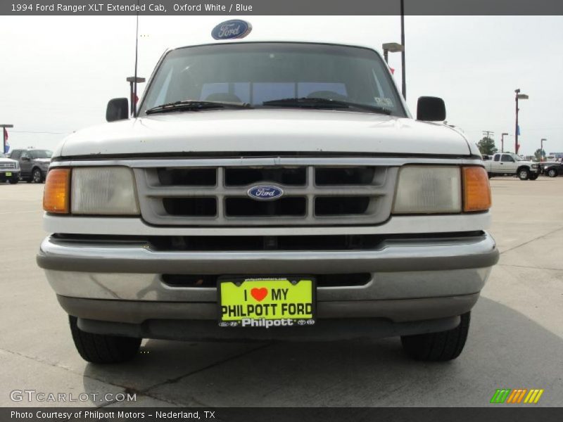 Oxford White / Blue 1994 Ford Ranger XLT Extended Cab