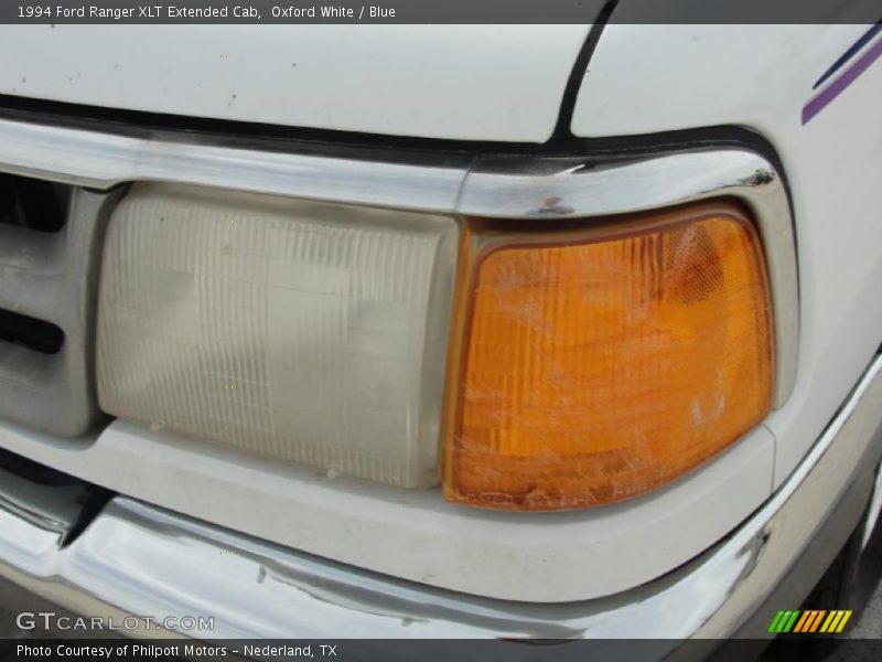 Oxford White / Blue 1994 Ford Ranger XLT Extended Cab