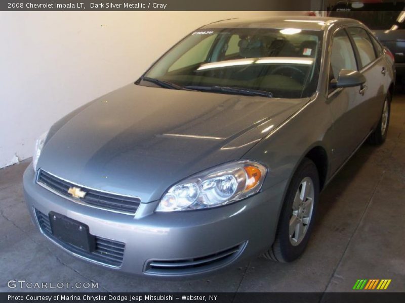 Dark Silver Metallic / Gray 2008 Chevrolet Impala LT