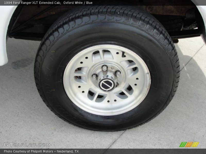 Oxford White / Blue 1994 Ford Ranger XLT Extended Cab