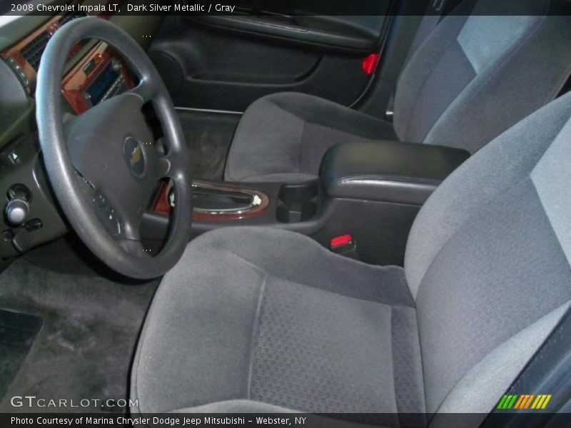 Dark Silver Metallic / Gray 2008 Chevrolet Impala LT